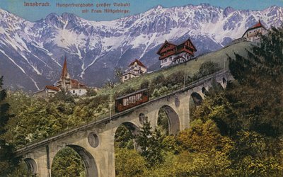 Innsbruck - funiculaire et viaduc - Austrian Photographer