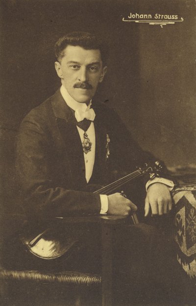 Portrait de Johann Strauss III - Austrian Photographer