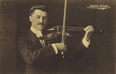 Portrait de Johann Strauss III - Austrian Photographer