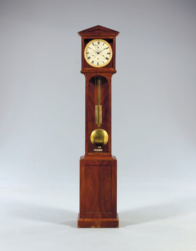 Une horloge de sol mensuelle avec équation du temps et calendrier complet, 1806 - Austrian School
