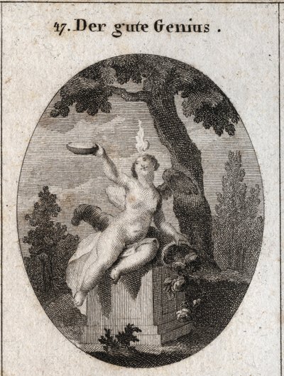 Allégorie du génie favorable sous la figure d