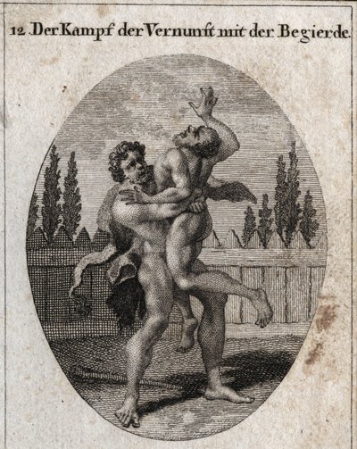 Allégorie du combat de la raison et de l