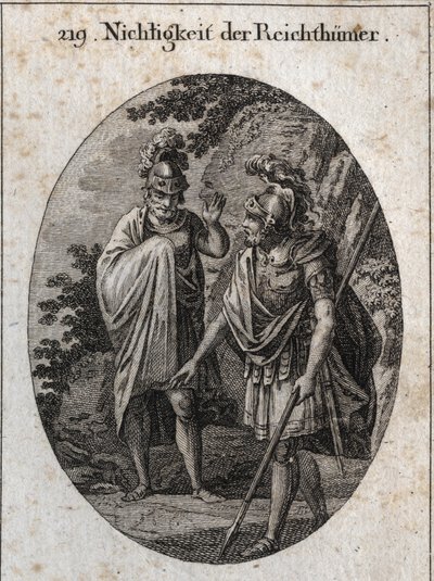 Allégorie de la vanité des richesses : l