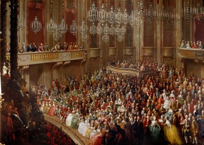 Concert à Vienne en présence de la famille impériale - Austrian School