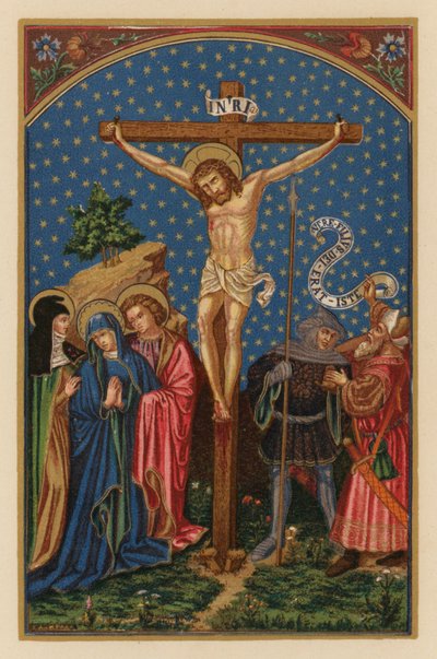 Consummatum est (chromolithographie) - Austrian School