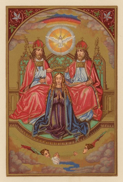 Couronnement de la Vierge Marie - Austrian School