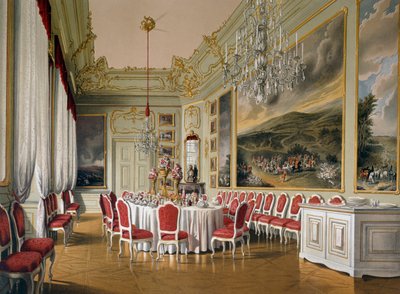 Salle à manger dans les Appartements Impériaux, Palais de Schönbrunn (Liste du patrimoine mondial de l