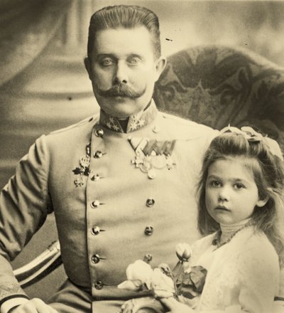 Franz Ferdinand avec la princesse Sophie - Austrian School