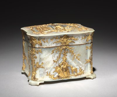 Boîte en or et nacre, vers 1765 - Austrian School