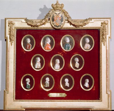 Joseph II (1741-90) empereur du Saint-Empire romain germanique et roi de Bohême et de Hongrie et ses frères et sœurs, y compris sa sœur Marie-Antoinette (1755-93) - Austrian School