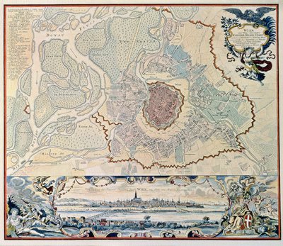 Plan de la ville de Vienne, d