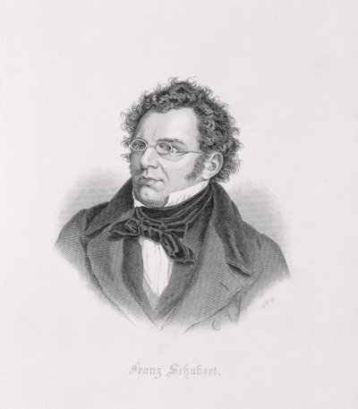 Portrait de Franz Schubert (1768-1827) - Austrian School
