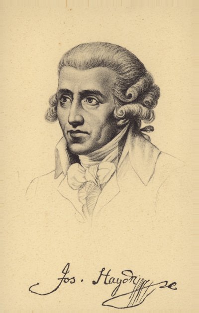 Portrait de Joseph Haydn - Austrian School