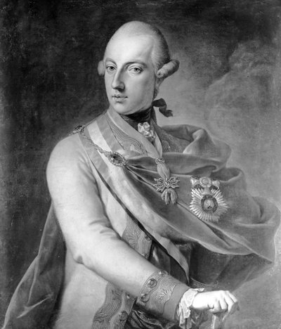Portrait de Joseph II (1741-90) de Habsbourg-Lorraine - Austrian School