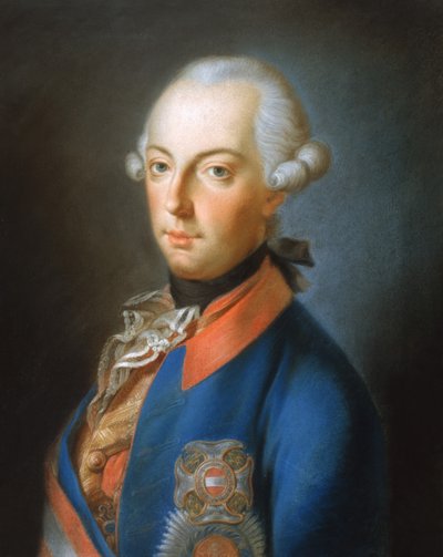Portrait de Joseph II de Habsbourg, 1770 - Austrian School