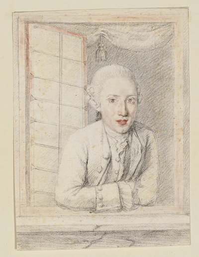 Portrait du prince Albert Casimir Auguste de Saxe-Teschen, fondateur de l