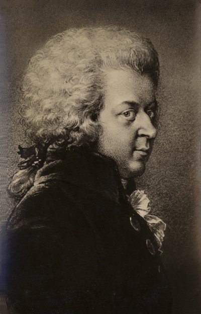 Portrait de Wolfgang Amadeus Mozart - Austrian School