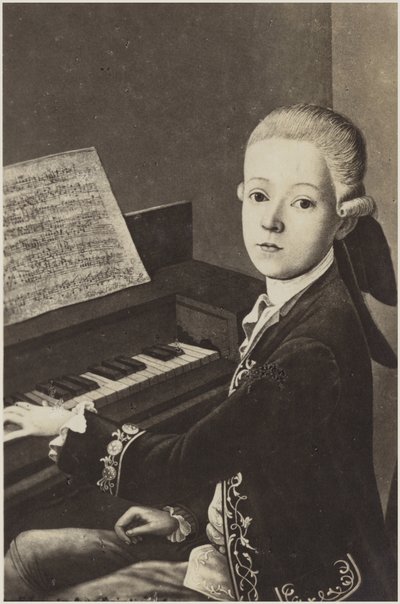 Portrait de Wolfgang Amadeus Mozart - Austrian School