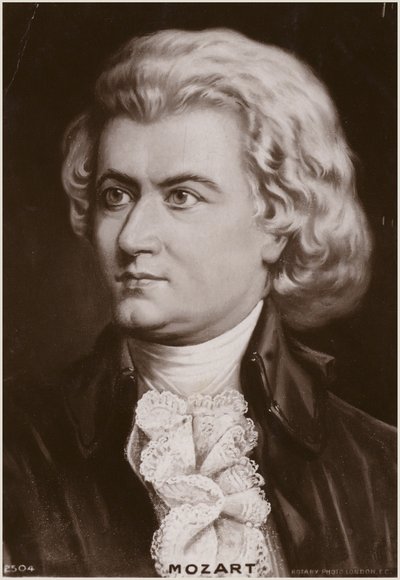 Portrait de Wolfgang Amadeus Mozart - Austrian School