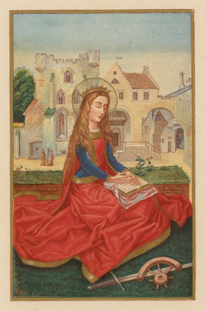 Sainte Catherine, vierge et martyre - Austrian School
