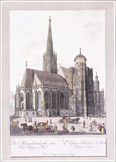 Cathédrale Saint-Étienne à Vienne - Austrian School
