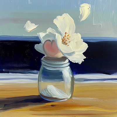 Fleur côtière dans un bocal - Avanesova Elena