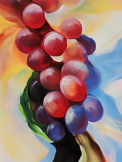 Raisins aux couleurs chatoyantes - Avanesova Elena
