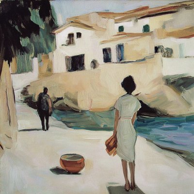 Promenade sur la côte méditerranéenne - Avanesova Elena