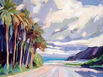 Route de la Plage Tropicale - Avanesova Elena