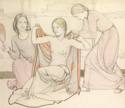 Les Baigneurs - Averil Mary Burleigh