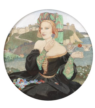 La Chria, vers 1929 (détail) - Averil Mary Burleigh