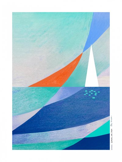 Voilier « Geometric Ocean » - Awol Art Alex