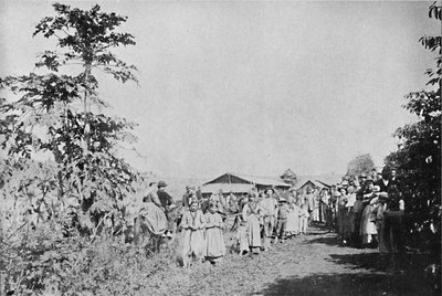 Fête dans une colonie, 1895 - Axel Frick