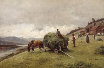 Conduite de foin - Axel Hjalmar Ender