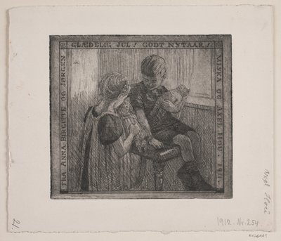 Carte de Noël et du Nouvel An - Axel Hou
