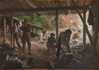Travailleurs de la pierre - Axel Jungstedt
