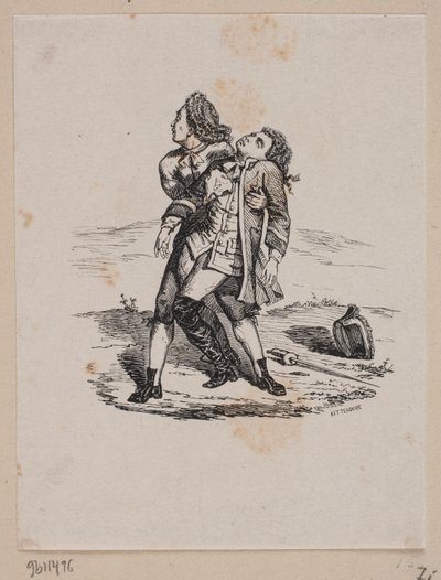 Un duel - Axel Theodor Kittendorff