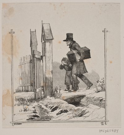 Un enterrement - Axel Theodor Kittendorff