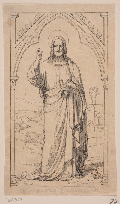 Christ bénissant - Axel Theodor Kittendorff