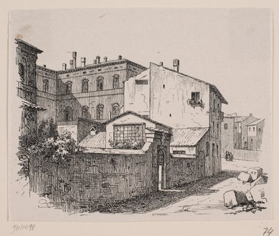 Atelier de Thorvaldsen à Rome - Axel Theodor Kittendorff