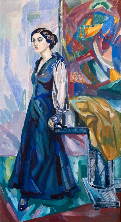 Portrait de Mme Carin Östberg - Axel Törneman