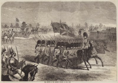La revue de la brigade de Crimée à Hyde Park - B. Clayton