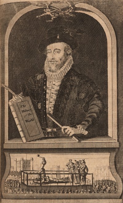 Portrait de Sir Walter Raleigh, années 1750-1760 - B. Cole