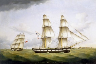 Niger de Sunderland, commandant William Souter, 1852 - B. H. Hansen