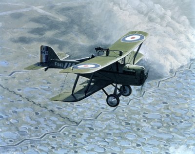 Royal Aircraft Factory SE5, monoplace avec mitrailleuses Vickers et Lewis, propulsé par Hispano-Suiza - B. Withams