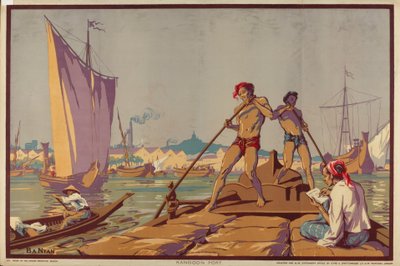 Port de Rangoon, de la série 