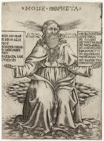 Le Prophète Moïse - Baccio Baldini
