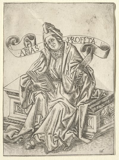 Les Prophètes : Abdias, vers 1470-1475 - Baccio Baldini