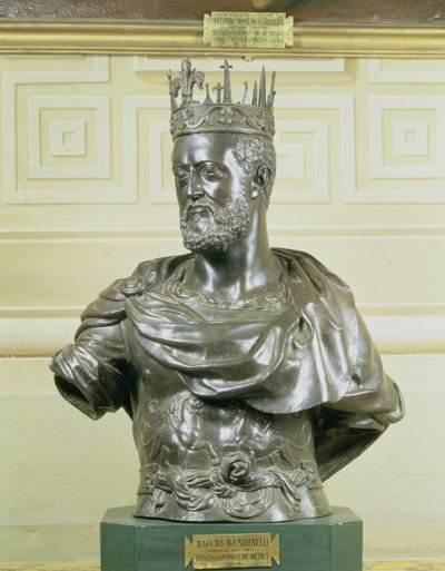 Buste portrait de Cosimo I de Medici, c.1557 - Baccio Bandinelli