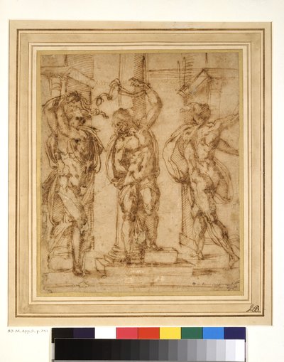 La Flagellation - Baccio Bandinelli